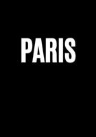 Paris: A decorative book for coffee tables, end tables, bookshelves and interior design styling: Stack city decor books to add design to any room: Monochrome effect cover and spine: Ideal for your own 170809427X Book Cover