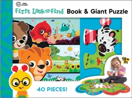 Baby Einstein: First Look and Find Book & Giant Puzzle 1503746348 Book Cover