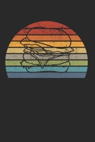 Burger Notizbuch: Burger Notizbuch für Liebhaber / Notizheft / Notizblock A5 (6x9in) Dotted Notebook / Punkteraster / 120 gepunktete Seiten (German Edition) 1675546886 Book Cover