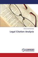 Legal Citation Analysis 3659430781 Book Cover