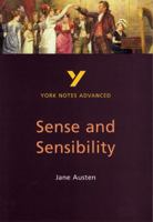 York Notes Advanced on "Sense and Sensibility" by Jane Austen (York Notes Advanced) 0582431425 Book Cover