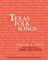 Texas Folk Songs 1574411144 Book Cover