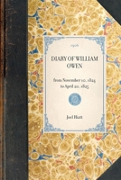Diary of William Owen from November 10, 1824 to April 20, 1825 142900553X Book Cover