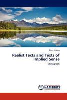 Realist Texts and Texts of Implied Sense: Monograph 3845435763 Book Cover