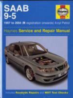 Saab 9-5 4-cyl Petrol: 97-04 (Haynes Service & Repair Manuals) 184425156X Book Cover
