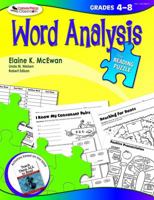 The Reading Puzzle: Word Analysis, Grades 4-8 1412958253 Book Cover