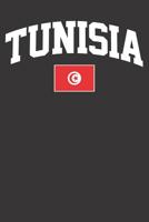 Notebook: Tunisia Shirt Tunisian Flag National Africa Dot Grid 6x9 120 Pages 1081742534 Book Cover