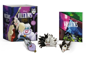 Disney Villains Enamel Pin Set 0762472820 Book Cover