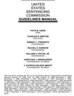 United States Sentencing Commission Guidelines Manual 2015 1539700631 Book Cover