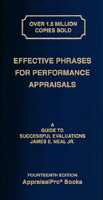 Effective Phrases for Performance Appraisals: A Guide to Successful Evaluations 1882423208 Book Cover