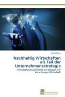 Nachhaltig Wirtschaften als Teil der Unternehmensstrategie 3838133560 Book Cover