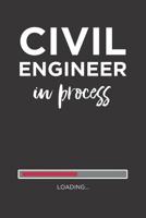 Civil Engineer composition notebook: Funny in process journal Blank Lined for engineering student future engineers college university graduate to write in 1070498785 Book Cover