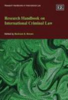 Research Handbook on International Criminal Law (Research Handbooks in International Law series) 0857933442 Book Cover
