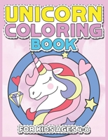 Unicorn Coloring Book for Kids Ages 4-8: Cute Princess Unicorns Gifts for Girls Kids on Birthday or for have fun 1695652169 Book Cover