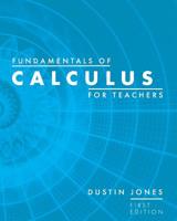 Fundamentals of Calculus for Teachers 151654644X Book Cover