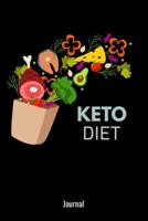 Keto Diet Journal: 6x9 120 pages dot grid - Your personal journal to track results on your keto dieting challenge. Track your macros, ketones, receipes and many more. 1073738566 Book Cover