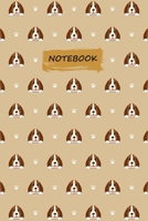 Notebook: Cute Cartoon Basset Hound Blank Lined Journal To Write In For Notes, Ideas, Diary, To-Do Lists, Notepad - Basset Hound Gifts For Basset Hound Lovers And Basset Hound Owners - Best Gifts For 1676318135 Book Cover