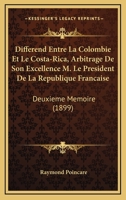 Diffa(c)Rend Entre La Colombie Et Le Costa-Rica 2016130822 Book Cover