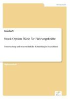 Stock Option Plane Fur Fuhrungskrafte 3838698177 Book Cover