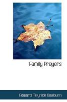 Family Prayers 1103676466 Book Cover