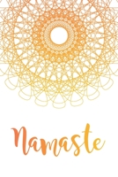 Namaste: liniertes Notizbuch für Yogis, Meditation, Achtsamkeit (German Edition) 1692270850 Book Cover