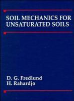 Soil Mechanics for Unsaturated Soils 047185008X Book Cover