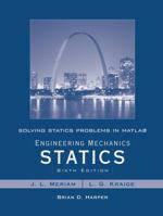 Solving Statics Problems with Matlab 0471150290 Book Cover
