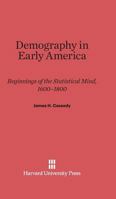 Demography in Early America 0674731131 Book Cover