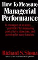 How to Measure Managerial Performance 1893122646 Book Cover