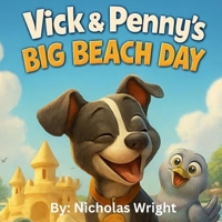 Vick and Penny's Big Beach Day B0FR1FB3P5 Book Cover