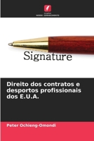 Direito dos contratos e desportos profissionais dos E.U.A. (Portuguese Edition) 6207586581 Book Cover