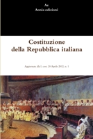 Costituzione della Repubblica italiana 0244547076 Book Cover
