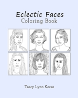 Eclectic Faces Coloring Book 1714780171 Book Cover