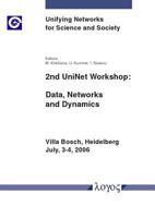 2nd Uninet Workshop: Data, Networks and Dynamics 3832513086 Book Cover