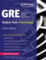 GRE Subject Test: Psychology 1506209351 Book Cover