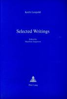 Selected Writings: Edited by Manfred Jurgensen 0820402206 Book Cover