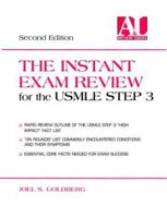 The Instant Exam Review for the USMLE Step 3 0838543375 Book Cover