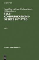 Kommentar Zum Telekommunikationsgesetz 3110157977 Book Cover