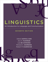 Linguistics: An Introduction to Language and Communication 0262510294 Book Cover
