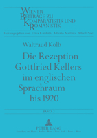 Die Rezeption Gottfried Kellers Im Englischen Sprachraum Bis 1920 3631452535 Book Cover