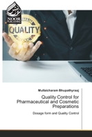 Quality Control for Pharmaceutical and Cosmetic Preparations 6205634627 Book Cover