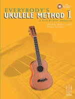 Everybody's Ukulele Method 1 (with CD) 1619280167 Book Cover