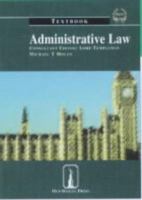 Administrative Law: Textbook (Old Bailey Press Textbooks) 1858363373 Book Cover