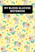 My Blood Glucose Notebook: Daily Blood Sugar Log Book (2 Years) - Llama Theme 1699287260 Book Cover