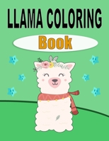 llama coloring book: Beautiful Coloring Book for Llama Lovers for relaxation B084DG2VGG Book Cover