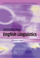 Introducing English Linguistics 0521541220 Book Cover