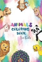 Animals Coloring book B08VVQ4X25 Book Cover