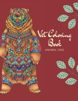 Vet Coloring Book: ANIMAL ONE, 50 Beautiful Pictures Book 1, For Adults | Large 8.5"x11" | Ability to Relax, Brain Experiences Relief, Lower Stress ... Achieve Mindfulness B08VCYD85Q Book Cover