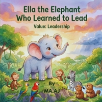 Ella the Elephant Who Learned to Lead: A Picture Book About Leadership, Teamwork, and Listening B0GX9BFR14 Book Cover