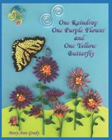 One Raindrop, one purple flower and one yellow butterfly 1795168226 Book Cover
